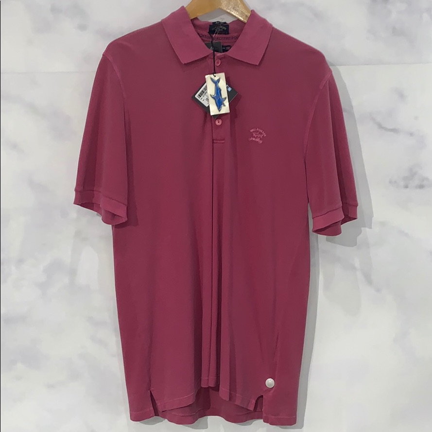 Brand New Short Sleeve Basic Polo Paul And Shark